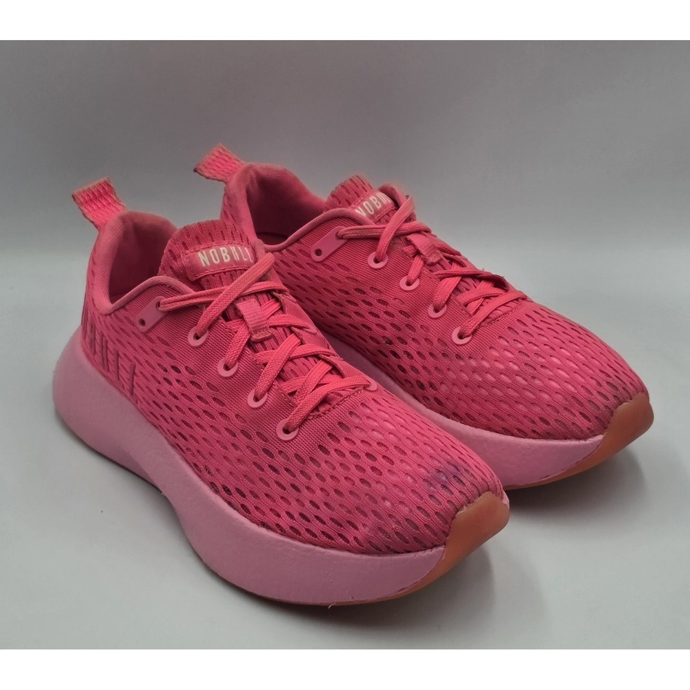 Nobull Journey Womens Size 8.5 Hot Pink Athletic Running Walking Shoes Sneakers